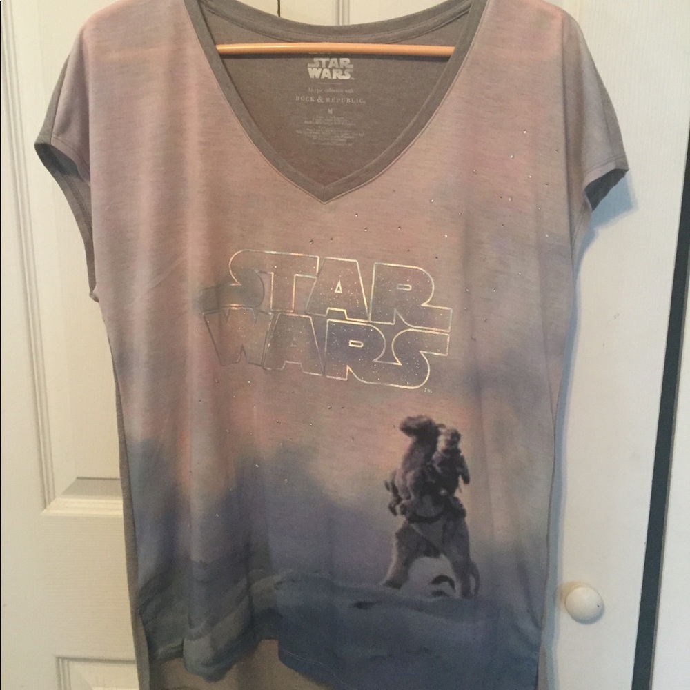 Star Wars Hi-Lo V-Neck Shirt (M)